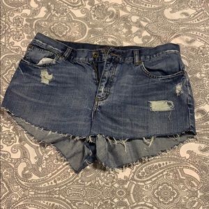 Lauren Jeans Co. Distressed Cutoff Shorts